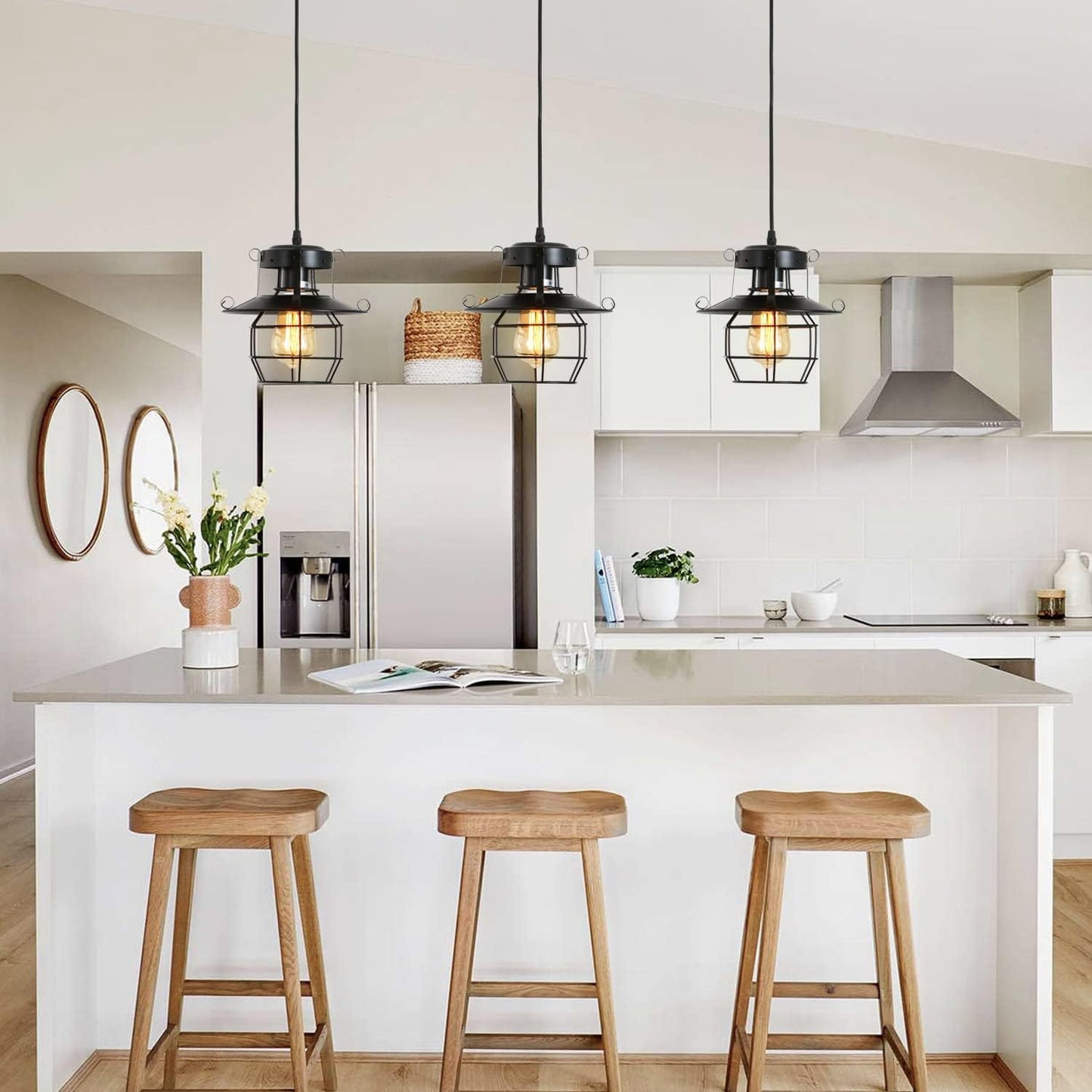 Vintage Farmhouse Pendant Lights: Classic Choices for Kitchen, Living Room, and Bedroom