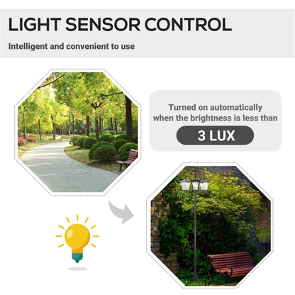 3-Head Solar Street Light: Outdoor LED Lighting Solution